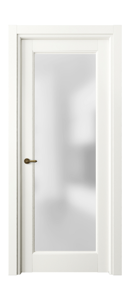 Межкомнатная дверь Toscana Elegante 6300 Бук жемчуг Сатинированное стекло. Цена 89099 ₽ | Volhovec