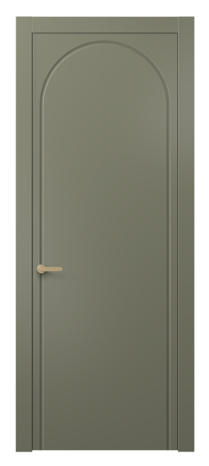 Межкомнатная дверь Alba АКП 8647 Матовый оливковый тёмный  Цена 40479 ₽ | Volhovec
