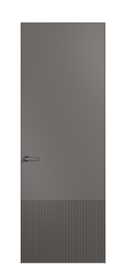 Межкомнатная дверь Velvet 8202 Матовый классический серый. Цена 48951  | Volhovec