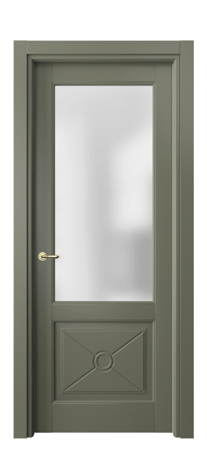 Межкомнатная дверь Toscana Litera 6362 Бук оливковый тёмный Сатинированное стекло Цена 80319 ₽ | Volhovec