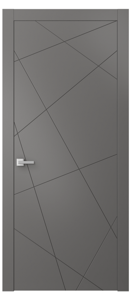Межкомнатная дверь Linea 8048 Матовый классический серый  Цена 43439 ₽ | Volhovec