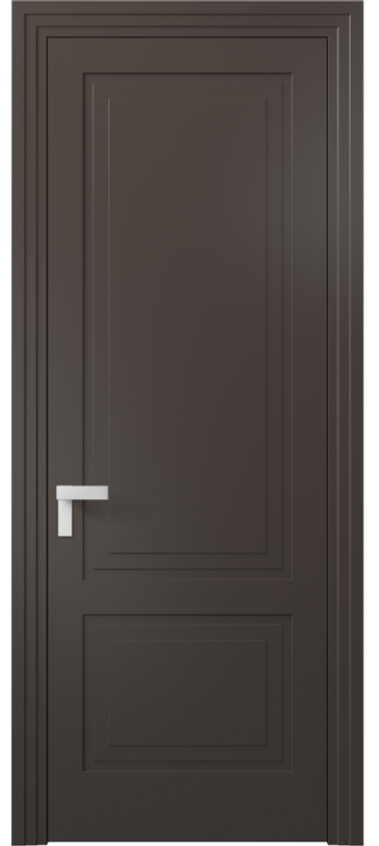Межкомнатная дверь Rocca 8351 Матовый антрацит  Цена 79899 ₽ | Volhovec