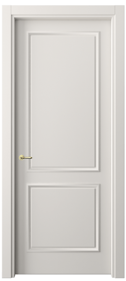 Межкомнатная дверь Paris 8121 Матовый пудровый белый  Цена 48559 ₽| Volhovec