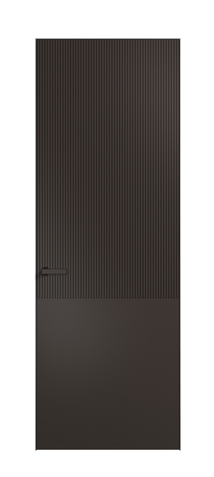 Межкомнатная дверь Velvet 8205 Матовый антрацит. Цена 53850  | Volhovec