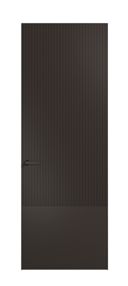Межкомнатная дверь Velvet 8203 Матовый антрацит. Цена 53850  | Volhovec