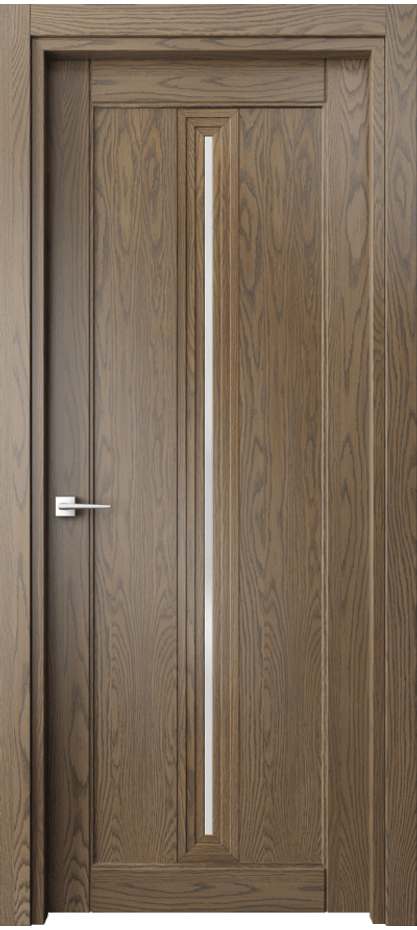 Межкомнатная дверь Ego 6123 Дуб мраморный Сатинированное стекло Цена 95439 ₽ | Volhovec