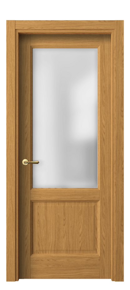 Межкомнатная дверь Galant 1422 Ванильный дуб Сатинированное стекло Цена 27359 ₽ | Volhovec