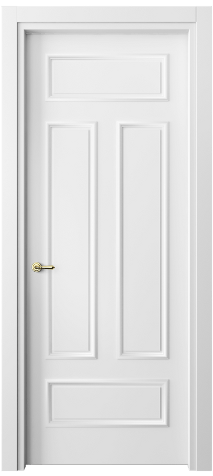 Межкомнатная дверь Paris 8143 Матовый белоснежный  Цена 60959 ₽| Volhovec