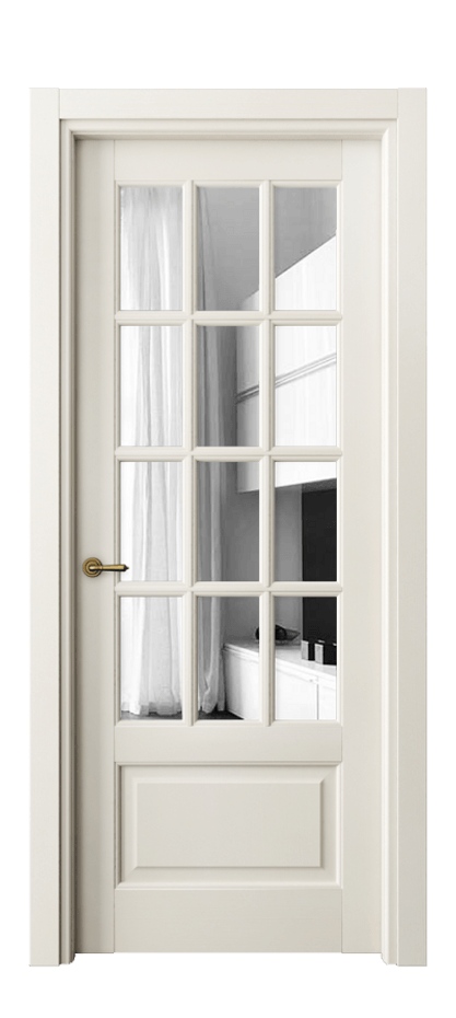 Межкомнатная дверь Toscana Grigliato 6313 Бук венециана Двустороннее зеркало, триплекс, 6 мм Цена 112810 ₽ | Volhovec