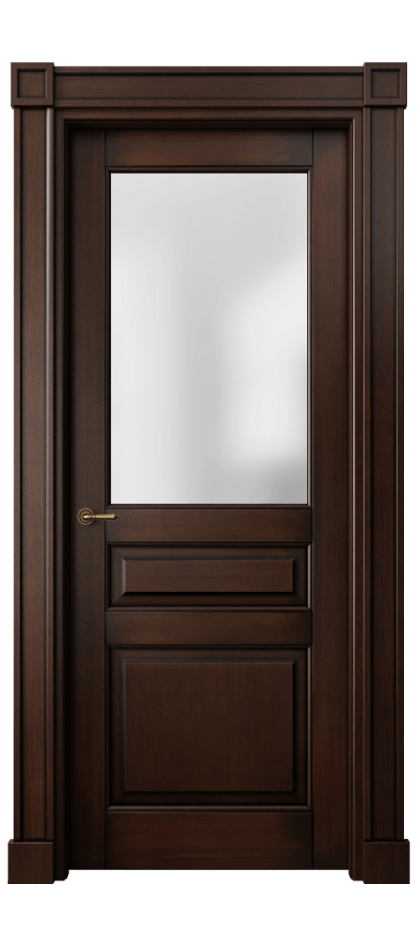 Межкомнатная дверь Toscana Plano 6304 Бук тёмный с патиной Сатинированное стекло Цена 23632250 so'm | Volhovec