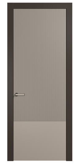 Дверь межкомнатная АКП 8203 МБСК Матовый бисквитный. Цвет Матовый бисквитный. Материал Гладкая эмаль. Коллекция Velvet. Картинка.