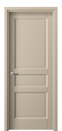 Дверь межкомнатная 1431 ПЭСБ. Цвет ПЭТ светло-бежевый. Материал ПЭТ. Коллекция Galant. Картинка.