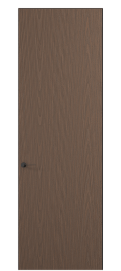 Дверь межкомнатная 0010 МШНДК. Цвет Дуб кофейный матовый. Материал Мультишпон Naturwood. Коллекция Planum Pro. Картинка.