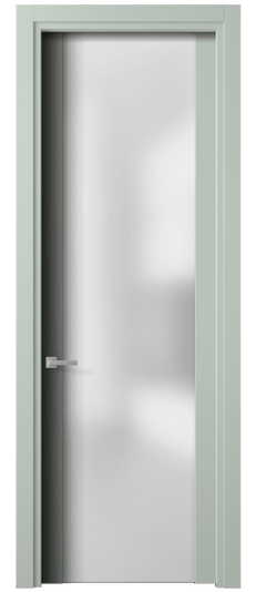 Дверь межкомнатная 4114 - planum NCS S 1005-B80G. Цвет NCS NCS S 1005-B80G. Материал Гладкая эмаль. Коллекция Planum. Картинка.