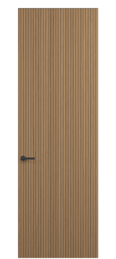 Дверь межкомнатная ПУ 0017 ДМНМР. Цвет Дуб миндальный матовый рифт. Материал Радиальный шпон Naturwood. Коллекция Select. Картинка.