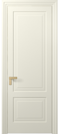 Дверь межкомнатная 8351 ММБ. Цвет Матовый молочно-белый. Материал Гладкая эмаль. Коллекция Rocca. Картинка.