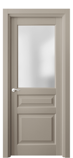 Дверь межкомнатная 0710 ББСК САТ. Цвет Бук бисквитный. Материал Массив бука эмаль. Коллекция Lignum. Картинка.