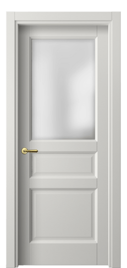 Дверь межкомнатная 1432 МСР САТ. Цвет Матовый серый. Материал Гладкая эмаль. Коллекция Galant. Картинка.