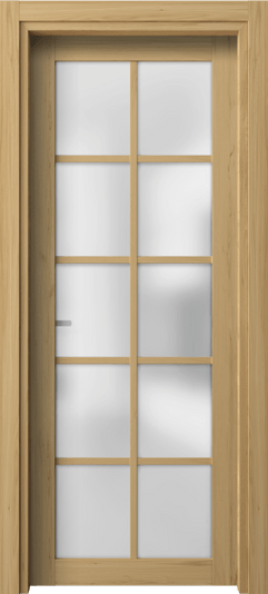 Дверь межкомнатная 2106 СЛВ САТ. Цвет Солнечный вяз. Материал Ламинатин. Коллекция Neo1. Картинка.