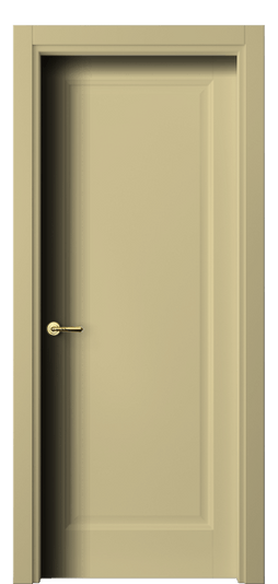 Дверь межкомнатная 1401 Слоновая кость RAL 1014. Цвет RAL Слоновая кость RAL 1014. Материал Гладкая эмаль. Коллекция Galant. Картинка.