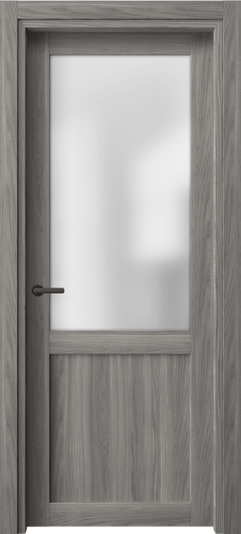 Дверь межкомнатная 2122 ИМЯ САТ. Цвет Имбирный ясень. Материал Ciplex ламинатин. Коллекция Neo. Картинка.