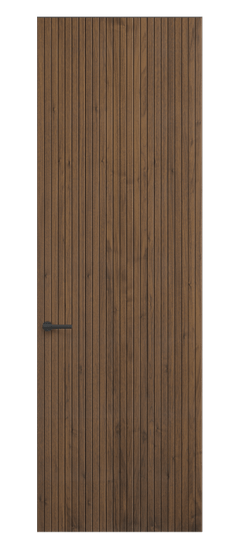 Дверь межкомнатная ПУ 0019 ОУММ. Цвет Орех умбра матовый. Материал Шпон Naturwood. Коллекция Select. Картинка.