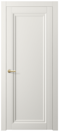 Дверь межкомнатная 2501 ПЭБЛ. Цвет ПЭТ белоснежный. Материал ПЭТ. Коллекция Centro. Картинка.