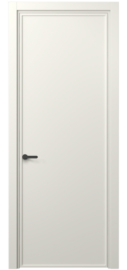 Дверь межкомнатная 8601 МЖМ . Цвет Матовый жемчужный. Материал Гладкая эмаль. Коллекция Frame. Картинка.