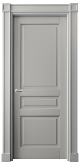 Дверь межкомнатная 6305 БНСР. Цвет Бук нейтральный серый. Материал Массив бука эмаль. Коллекция Toscana Plano. Картинка.