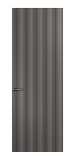 Дверь межкомнатная АКП 8201 МКЛС Матовый классический серый. Цвет Матовый классический серый. Материал Гладкая эмаль. Коллекция Velvet. Картинка.