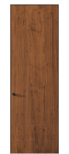 Дверь межкомнатная 0010 ОМДМ Орех медный матовый ОМДМ Орех медный матовый. Цвет Орех медный матовый. Материал Шпон Naturwood. Коллекция Planum Pro. Картинка.