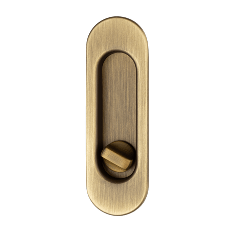 Ручки для дверей Ручка-лодочка для раздвижной двери с заверткой Ноксия. Цвет Матовая бронза. Коллекция Ручка-лодочка для раздвижной двери с заверткой Ноксия. Картинка.