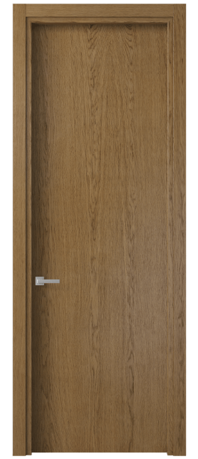 Дверь межкомнатная 0010 ДЯН. Цвет Дуб янтарный. Материал Шпон ценных пород. Коллекция Planum. Картинка.